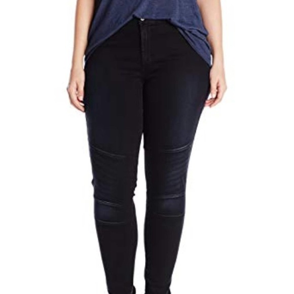 James Jeans Denim - James Jeans Baroque Moto Z Denim Skinny Jeans 22W